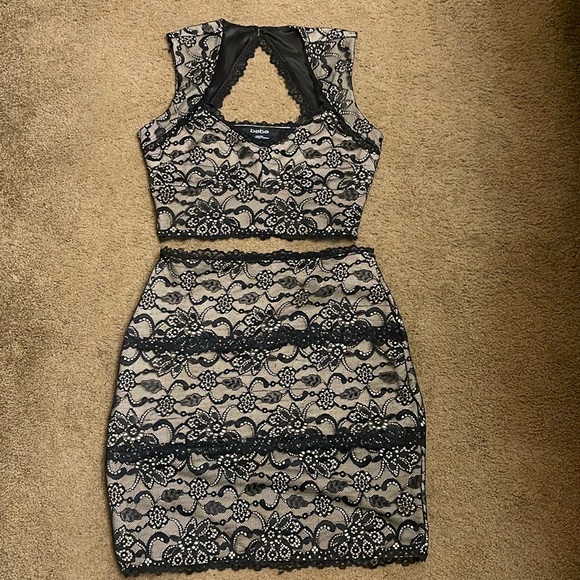 bebe Dresses & Skirts - Bebe 2 piece skirt set